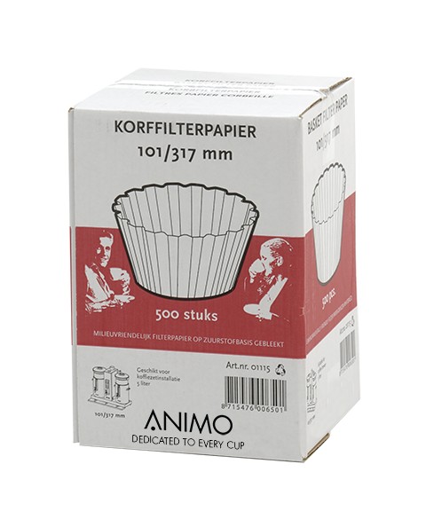 Animo basket filter paper 101/317
